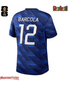 Franța Bradley Barcola #12 Tricou Fotbal Replică Mondial 2026 Barbati Acasa Franța Bradley Barcola #12 Tricou Fotbal Replică Mondial 2026 Barbati Acasa